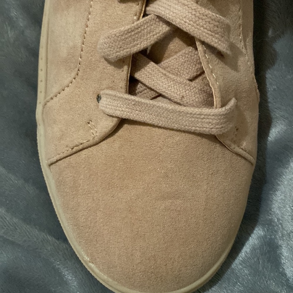 Blush color lace up boots - Picture 7 of 15